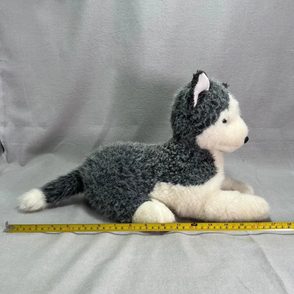 Russ Berrie‎ Blizzard Husky Wolf Dog Vintage 1995 Plush Item 630 16